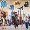 Lyrow 50 Pcs Western Cowboy Iron on Patch for Hat