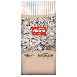 Tadim Unsalted Sunflower Seeds 340gr X 2 packs Total 680gr