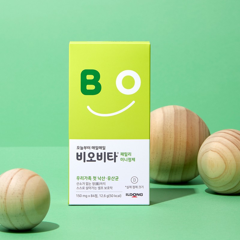 Biovita Family Mini Tablets (84 tablets) 1 box / 비오비타