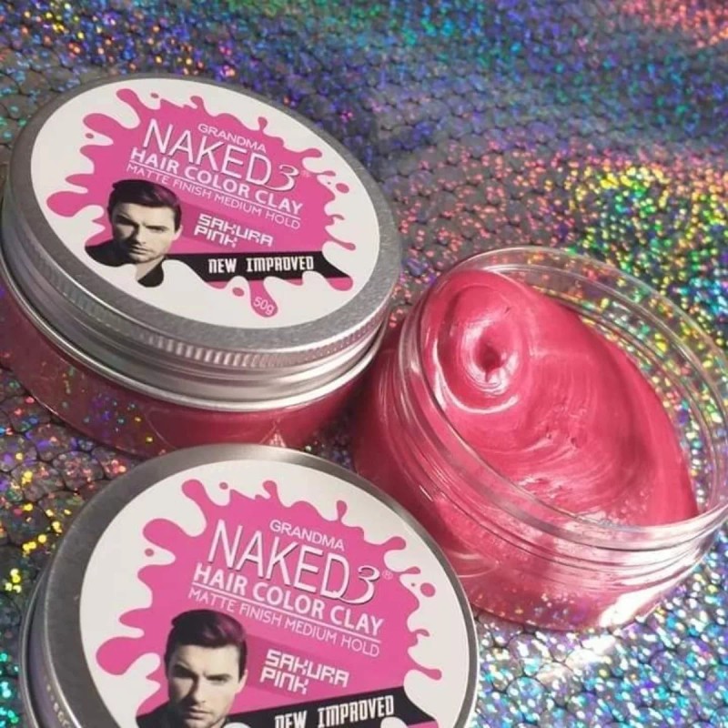 Naked3 Cera Para Pintar El Cabello Acabado Matte Naked3 50g