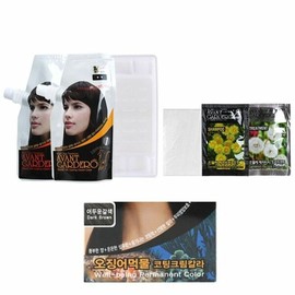 Mild and luxurious gray cover ink dye dark brown (WA92492) - basic product / 순하고 고급스러운 새치커버 먹물 염색약 진한갈색 (WA92492) - 기본상품