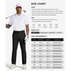 Willit Mens Golf Pants Stretch Dress Pants Quick Dry Work