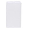 Uonlytech E27 Square Fabric Lampshade White Linen Shade for Floor,