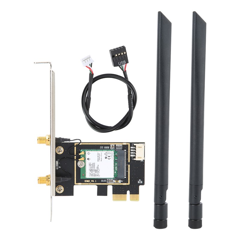 For Intel 9260NGW 1730Mbps PCI E Desktop Wireless Card 2.4g