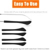 5 Pairs Eyeglass End Tips Anti-Slip Silicone Eyeglass End Tips