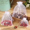 Organza Drawstring Bag, Wrapping, Divided Bag, Transparent Fabric, Present, Gift