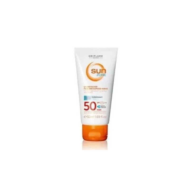 Protector Solar Hombre/mujer Facial Fps 50 Sun Zone Oriflame