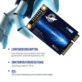 Dogfish SSD mSATA 120GB Integrated Solid State Hard Drive High Performance Hard Drive for Desktop Laptop Including SSD 16GB 32GB 60GB 64GB 120GB 128GB 240GB 250GB 480GB 500GB (120G B, MSATA)