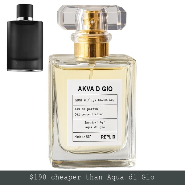 repliq Akva D gio Eau de Parfum 50ml Inspired Fragrance