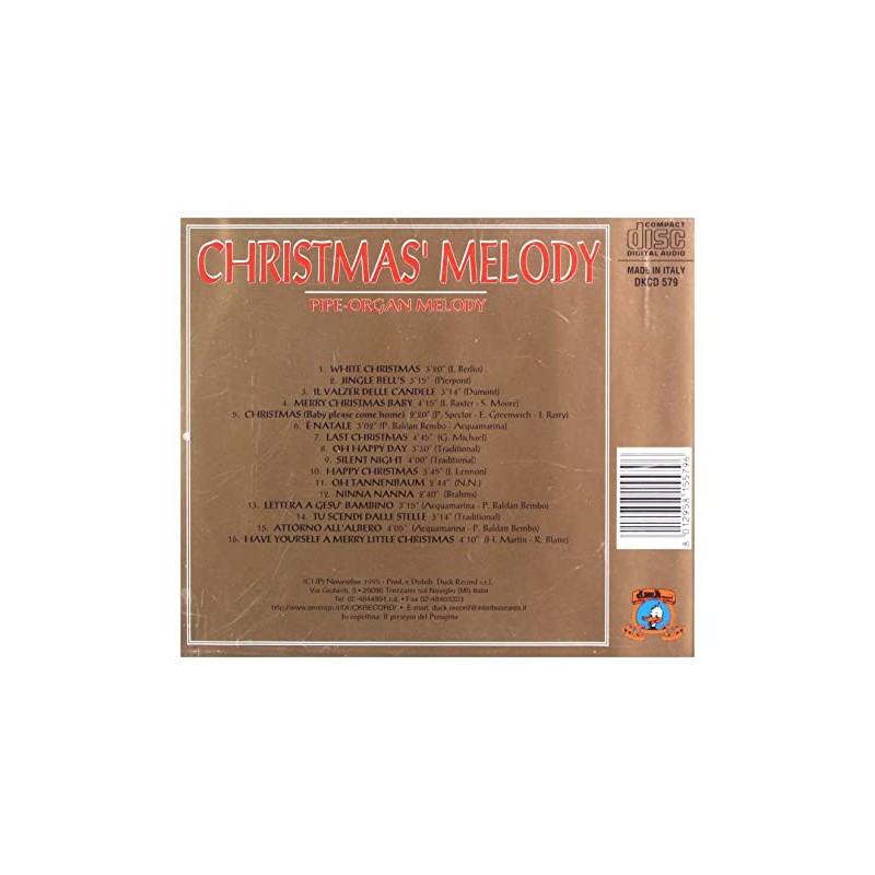 Christmas'melody (Pipe Organ Melody)