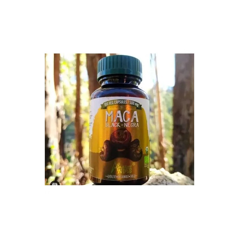 Alga Epirulina 500 Tableta + Maca Negra Organic 100 Capsulas