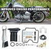Vkinman 2Pcs Carburetor Repair Kits, Motorcycle Carburetor Repair Kit with