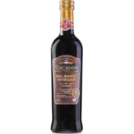 Tuscanini Balsamic Vinegar of Modena Italy, 6% Acidity, 16.9oz | Premium Chef Grade Quality | Glass Bottle | Certified Kosher | Made in Italy