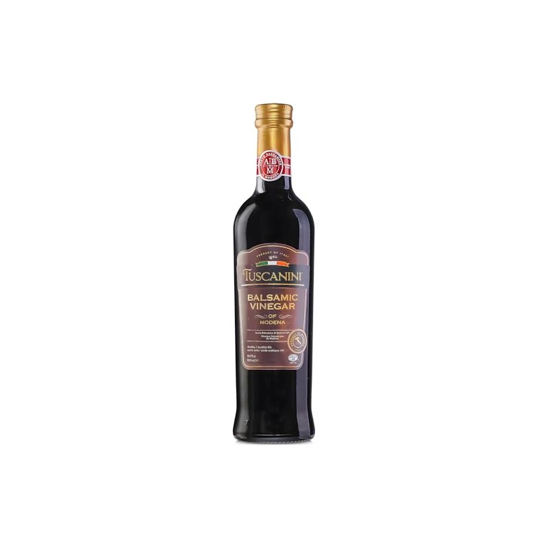 Tuscanini Balsamic Vinegar of Modena Italy, 6% Acidity, 16.9oz |
