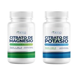 Citrato Magnesio Y Citrato Potasio 100 Capsulas C/U