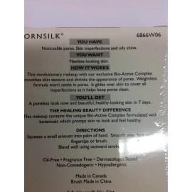 SALLY HANSEN 4 X Sally Hansen Pore Minimizing Makeup (NUDE TAN) with Bonus Brush NEW & SEALED