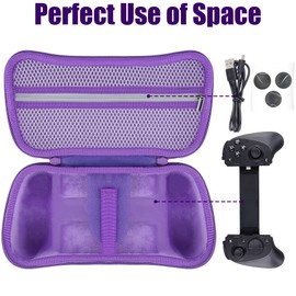 レイザー Razer Kishi V2 Ultra ゲームコントローラー専用収納ケース，パープル-Aenllosi（ケースのみ）