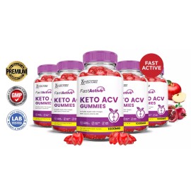 Justified Laboratories Fast Active Keto ACV Gummies 1000MG Apple Cider Vinegar 300 Gummys