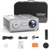 YABER Projector with WiFi and Bluetooth, 15000L Native 1080P Pro