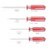 Fongmore 4pcs Square Head Screwdriver Set SQ0 SQ1 SQ2 SQ3