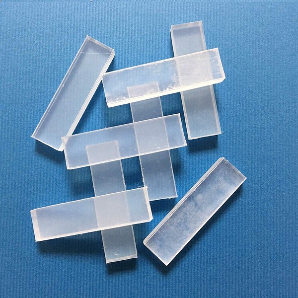 Reusable Clay Mold Making Only Use Hot Water. Eco Package (Clear White, 8pcs)