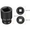 HARFINGTON 4 Point Square Socket 1/2" Drive 19mm Metric Square