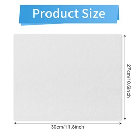 RAQEHO 50 Disposable Foot Care Mats - Lint Free Pedicure Towels for Feet Toallas Desechables Para Manicura Spa Salon Bath Nail Table Mat Care Napkins Towels for Nail Technician Supplies （10.6"X11.8"）