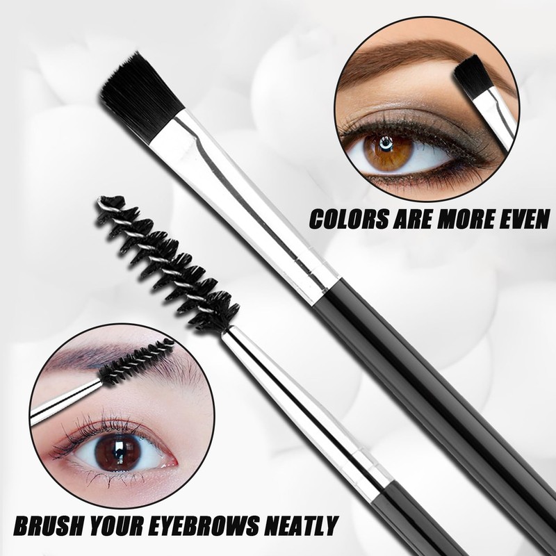 Eyebrow Brush Eyelash Separator Brow Comb Eyebrow Comb 3-in-1 Makeup