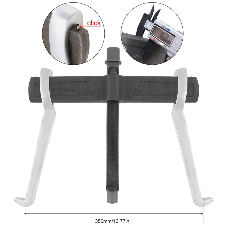 ChgImposs 14 Inch 2-Jaw Gear Puller, Adjustable CR-V Bearing Puller