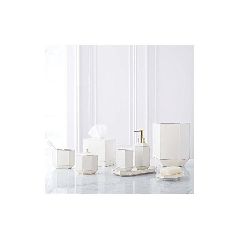 Kassatex Lotion Dispenser, St. Honore Bath Accessories | Porcelain