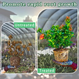 KFFNHH Mycorrhizal Fungi for Soil, 17.6 Oz Rooting Hormone for Cuttings, Root Enhancer for Plant Growth, Organic Root Stimulator for Plants, Nutrient Fertilizer from Vegetable Flower Tree Garden