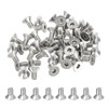 PATIKIL #10-32 x 3/8 Inch Flat Head Socket Cap Screws,