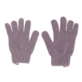 Outanaya 1pair Bath Exfoliating Gloves Five Finger Scrub Mitt for Men Women Dual-sided Body Scrubber for Shower Sauna Fits for Relaxing Spa