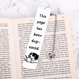 Beagle Dad Gifts Dog Bookmark Dog Gift Basket Book Markers for Reading Accessories Book Lovers Book Marks for Reading Kids Teenage Girls Boo Basket Stuffers for Her Him Christmas Stocking Stuffers