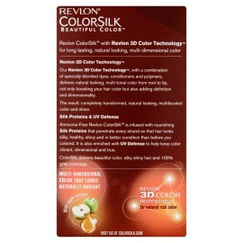 Revlon ColorSilk Hair Color 40 Medium Ash Brown 1 Each