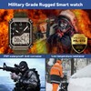 Njord Gear - Reloj inteligente militar para hombre, con Bluetooth,