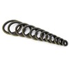 240pcs 6\8\10\12\14\16\18\20\22\24\27\30mm Metal Rubber Sealing Oil Ring Drain Plug Gasket