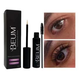 Suero Serum Crecimiento De Pestañas Y Cejas Más Volumen Beum                                                                                          