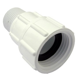 LASCO 15-1629 PVC Swivel Hose Adapter with 3/4-Inch Female Hose and 1/2-Inch Male Pipe Thread