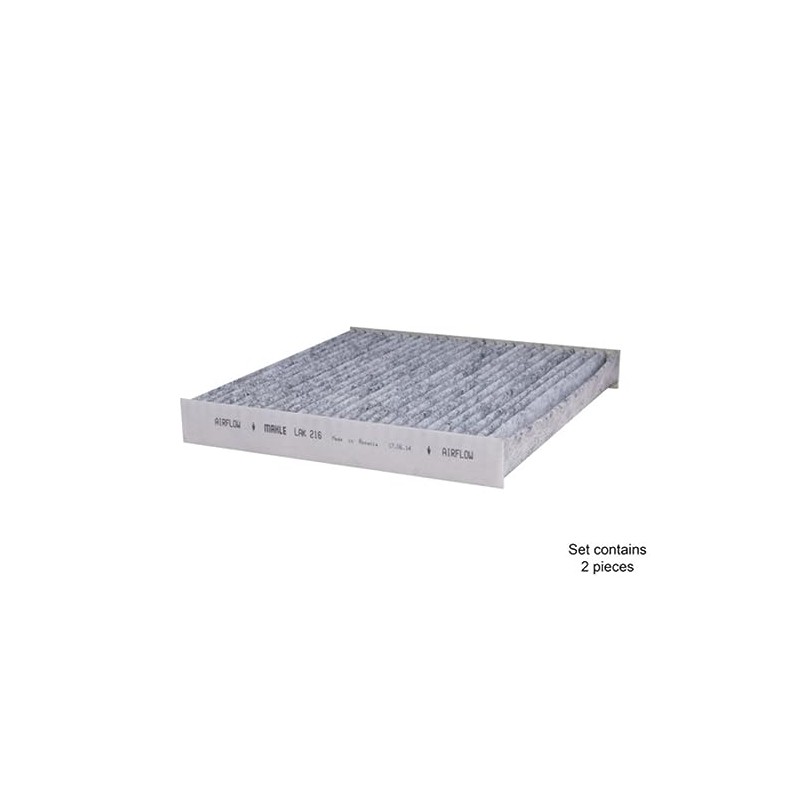 MAHLE LAK 216 Cabin Air Filter Particulate Filter Suitable for