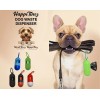 HappiTimz Dog Poop Bag Dispenser - With Bags - Red