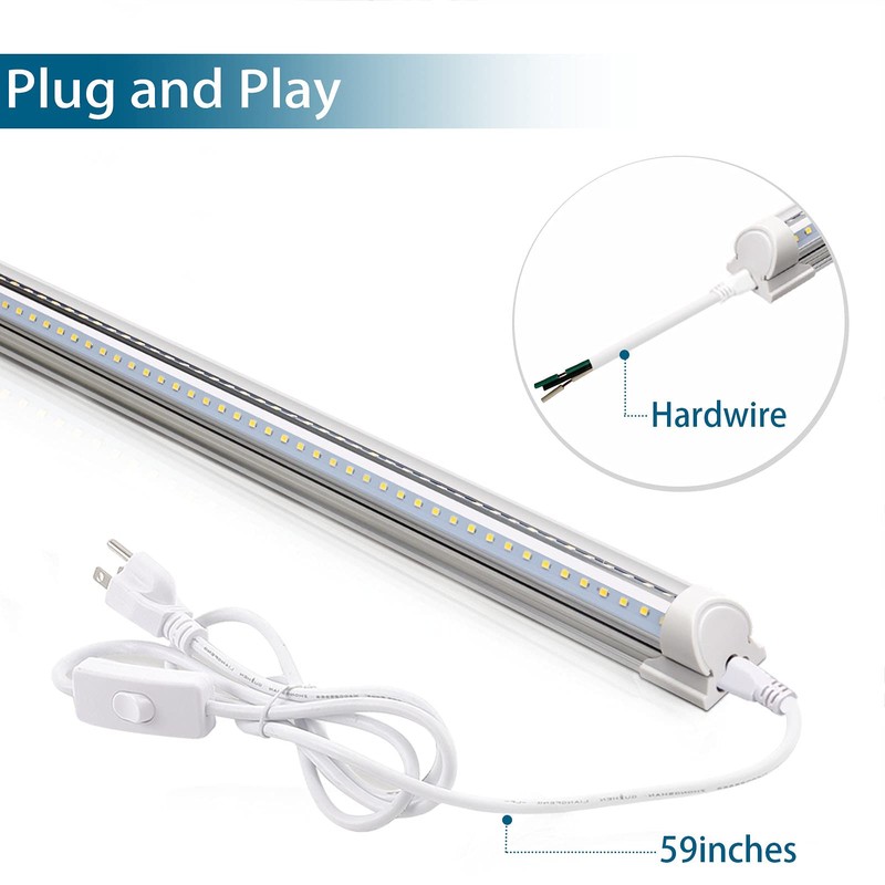 Barrina LED Shop Light, 3Ft 30W 4000LM 5000K, Daylight White