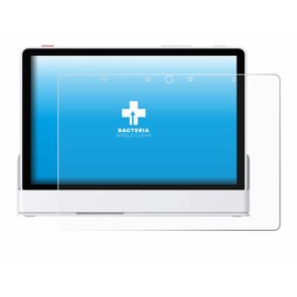 upscreen Antibakterielle Schutzfolie für eufy Smart Display E10 Klare Displayschutz-Folie