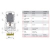 TESTA TERMOSTATICA IVR SUNNY CON SENSORE A LIQUIDO IVR597 M30X1,5