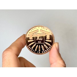 Katy Craig Katy Craig 10 x 1oz Copper Rounds Guns & Gold Protect the Future 999 Fine Bullion Supplied in Tub