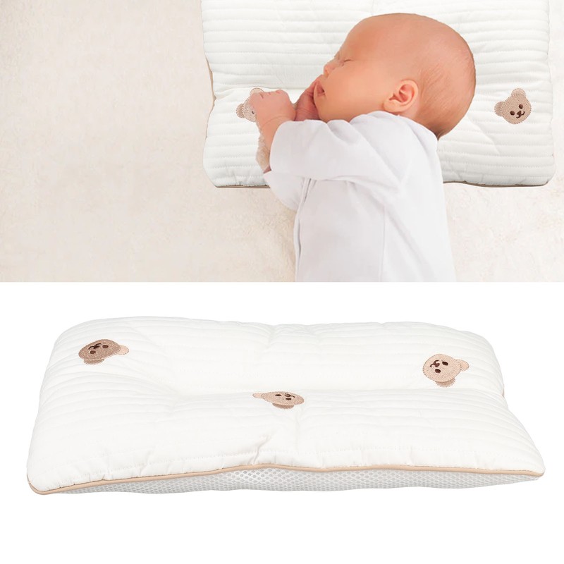 Cute Toddler Pillow Animal Pattern Soft PP Cotton Neck Support