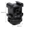Ulanzi PT‑12 SLR Mirrorless Camera Three Heads Hot Cold Shoe