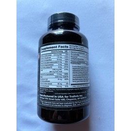 Raw Science Hair Growth Support Formula Saw Palmetto 700 mg 60 Capsules