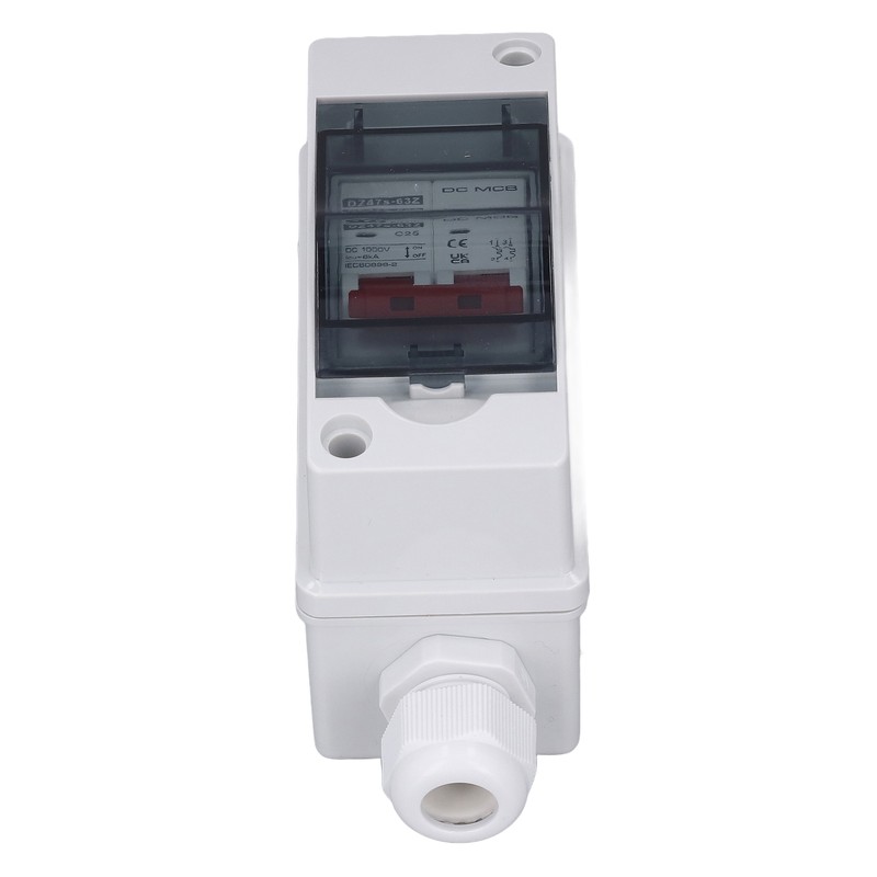 2P Photovoltaic System DC Miniature Circuit Breaker Solar IP65 Waterproof
