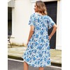 Womens Lounger House Dress Patio Dress for Women with Pockets